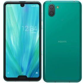 【中古】A+ランク【未使用に近い】 SIMフリー 808sh シャープ AQUOS R3 エレガントグリーン 本体のみ 利用制限▲(赤ロム永久保証) 送料無料