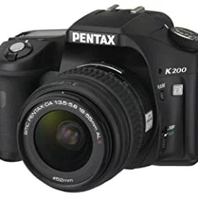 【中古】【39shop】Pentax★デジタル一眼レフカメラ K200D レンズキット (K200D+DA18-55II)（良い）