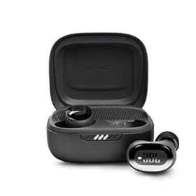 【中古】［状態良好］JBL LIVE FREE 2 ワイヤレスイヤホン bluetooth マルチポイント/ハイブリッド ノイズキャンセリング/IPX5/ワイヤレス充電対応/ブラック/ JBLLIVE