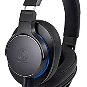 【中古】audio-technica SoundReality ポータブルヘッドホン ハイレゾ音源対応 ブラック ATH-MSR7b BK