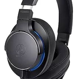 【中古】［非常に良い］オーディオテクニカ ATH-MSR7b BK ヘッドホン 有線 ポータブル ポータブル ハイレゾ音源対応 SoundReality ブラック