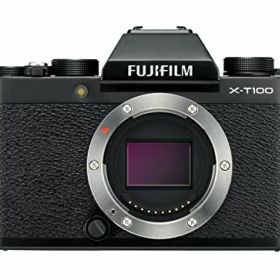 【中古】FUJIFILM ミラーレス一眼 カメラ X-T100ブラック X-T100-B