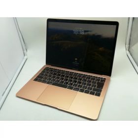 【中古】Apple MacBook Air 13インチ Corei5:1.6GHz 128GB Touch ID搭載モデル ゴールド MVFM2J/A (Mid 2019)【広島本通】保証期間1ヶ月【ランクC】