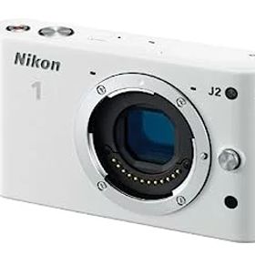 【中古】Nikon ミラーレス一眼 Nikon 1 J2 ボディー ホワイト N1J2WH
