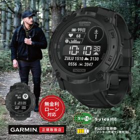 【創業97年正規店】【24回無金利ローン】ガーミン GARMIN Instinct 3 Dual Power Tactical 50mm インスティンクト 3 デュアルパワー 010-02935-80 Black ブラック 黒 メンズ レディース 腕時計 スマートウォッチ GPS アウトドア スポーツ 送料無料