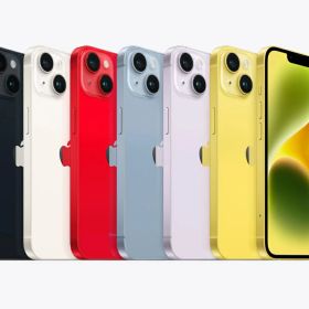 [新品] SIMフリー iPhone 14 256GB ミッドナイト ,ブルー,パープル,レッド【即納】【スマホ】本体 A2881