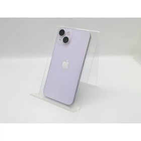【中古】Apple au 【SIMフリー】 iPhone 14 512GB パープル MPX83J/A【京都】保証期間1ヶ月【ランクC】