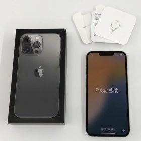【中古】docomo Apple iPhone13Pro 256GB グラファイト MLUN3J/A【IMEI：357866899719507】【利用制限：○】《スマホ・山城店》◆O7122