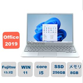 展示品 富士通(FUJITSU) ノートパソコン 富士通 FMV LIFEBOOK CH75/G3/Core i5/8GB/256GB/Intel Iris Xe Graphics/13.3型/Win 11 Home 64bit/MS Office 2019