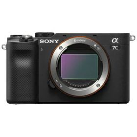 ソニー フルサイズミラーレス一眼カメラ「α7C」ボディ（ブラック） ILCE-7C-B SONY