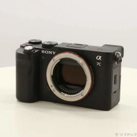 【中古】SONY(ソニー) α7C ボディ ブラック ILCE-7C B 【198-ud】