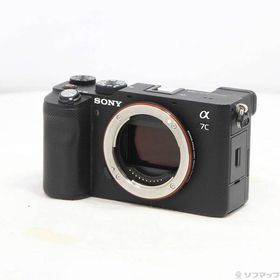 【中古】SONY(ソニー) α7C ボディ ブラック ILCE-7C B 【262-ud】