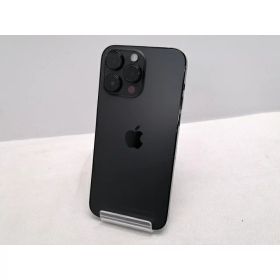 【中古】Apple au 【SIMフリー】 iPhone 14 Pro Max 128GB スペースブラック MQ963J/A【仙台駅東口】保証期間1ヶ月【ランクC】