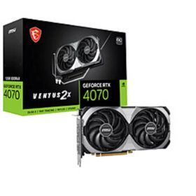 【中古】MSI(エムエスアイ) MSI GeForce RTX 4070 VENTUS 2X E 12G OC 【262-ud】