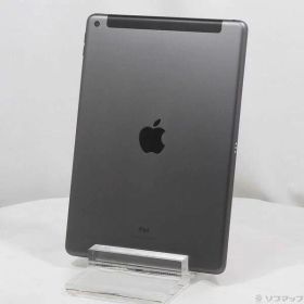 【中古】Apple(アップル) iPad 第8世代 32GB スペースグレイ MYMH2J／A SoftBank 【377-ud】