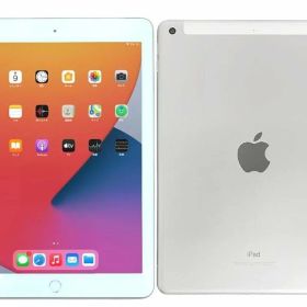 【毎月1日限定！エントリー＆リピート購入でポイント2倍】【中古良品・本体のみ】APPLE iPad 第8世代 32GB シルバー WiFi+Cellular MYMJ2J/A 【日曜日以外即日発送】【送料無料】