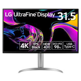 LG モニター ディスプレイ 32UQ850V-W 31.5インチ/IPS Black/4K (3840x2160)/約10.7億色表示(8bit+FRC)/DisplayHDR400/DCI-P3 98%/USB Type-C(USB Power