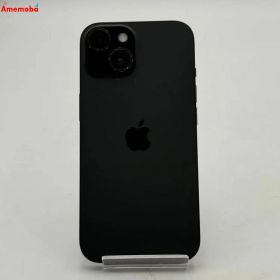 【中古】iPhone15 128GB ブラック MTMH3J/A Apple版SIMフリー