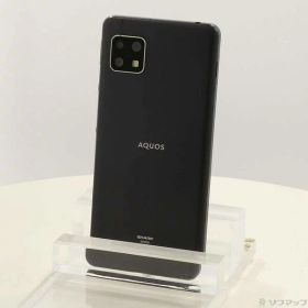 【中古】SHARP(シャープ) AQUOS sense5G 64GB ブラック SHG03 auロック解除SIMフリー 【297-ud】