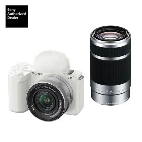 [新品]SONY ソニー VLOGCAM ZV-E10 II ダブルズームレンズキット ホワイト ZV-E10M2X W