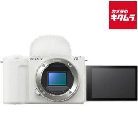 ソニー VLOGCAM ZV-E10 II ボディ ホワイト [ZV-E10M2 W] SONY ミラーレス一眼カメラ Vlogカメラ 自撮り対応 4K60P 高速AF Wi-Fi搭載 スマホ転送対応 《納期約1－2週間》