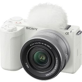 SONY ソニー ミラーレス一眼カメラ・パワーズームレンズキット α VLOGCAM ZV-E10 II ホワイト ZV-E10M2K W [ZVE10M2KW]【RNH】