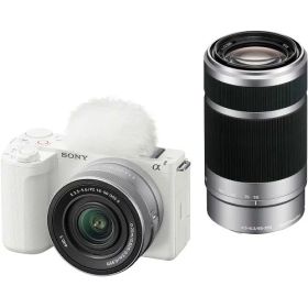 【長期保証付】ソニー SONY VLOGCAM ZV-E10M2X-W ホワイト αEマウントデジタル一眼カメラ ダブルズームレンズキット ZVE10M2XW