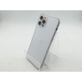 【中古】Apple au 【SIMロック解除済み】 iPhone 12 Pro 128GB シルバー MGM63J/A【柏】保証期間1週間【ランクC】