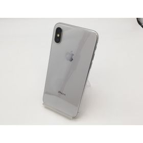 【中古】Apple docomo 【SIMロック解除済み】 iPhone X 64GB シルバー MQAY2J/A【鹿児島中町】保証期間１ヶ月【ランクB】