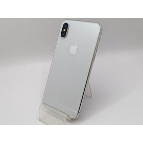 【中古】Apple au 【SIMロック解除済み】 iPhone X 64GB シルバー MQAY2J/A【戸塚】保証期間１ヶ月【ランクB】