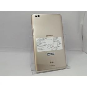 【中古】Huawei docomo 【SIMロック解除済み】 dtab Compact d-02K 3GB 32GB Gold【川越クレアモール】保証期間1ヶ月【ランクC】