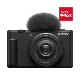 ソニー VLOGCAM ZV-1F B ブラック SONY コンパクトデジタルカメラ Vlog対応 4K動画撮影 高画質 自撮り Wi-Fi搭載 《納期約３週間》