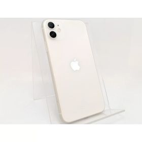 【中古】Apple au 【SIMロック解除済み】 iPhone 11 64GB ホワイト MWLU2J/A【津田沼】保証期間1ヶ月【ランクC】