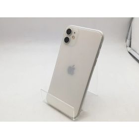 【中古】Apple au 【SIMロック解除済み】 iPhone 11 64GB ホワイト MWLU2J/A【柏】保証期間1ヶ月【ランクC】