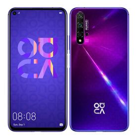 【中古】【安心保証】 HUAWEI nova 5T YAL-L21[128GB] SIMフリー ミッドサマーパープル