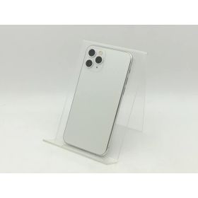 【中古】Apple au 【SIMロック解除済み】 iPhone 11 Pro 64GB シルバー MWC32J/A【神戸】保証期間1ヶ月【ランクB】