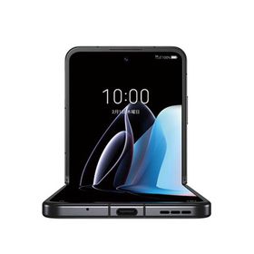 ZTE SIMフリースマートフォン nubia Flip 5G 6.9インチ メモリ/ストレージ：8GB/256GB ブラック+C6:C93 NX724J