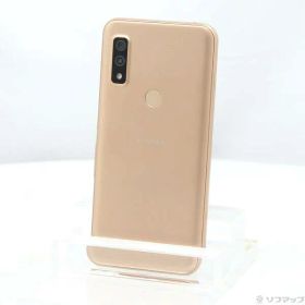 【中古】FUJITSU(富士通） arrows We 64GB ローズゴールド FCG01 au SIMフリー 【276-ud】
