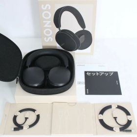 【お買い物マラソン限定クーポン】【美品】Sonos Ace ACEG1JP1BLK ブラック 空間オーディオ ノイズキャンセリングヘッドホン ソノス エース 本体 【中古】