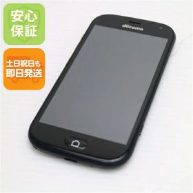 【中古】 美品 F-01L らくらくスマートフォン me ブラック スマホ 本体 白ロム 中古 土日祝発送OK