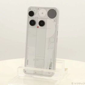 【中古】Nothing（ナッシング） Nothing Phone (3) 256GB ホワイト NP3256 SIMフリー 【198-ud】