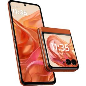 モトローラ PB230002JP [motorola razr 50 (SIMフリー 6.9in/3.6in 12GB/512GB スプリッツオレンジ]