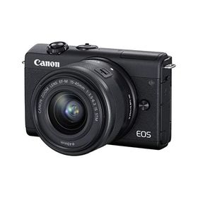 Canon EOS M200 ズームキット ブラック 良品 動作確認済み 1ヶ月保証付 小型軽量 ミラーレス