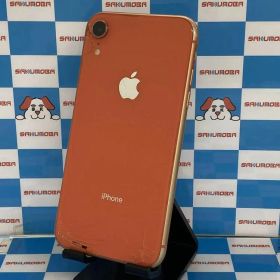【中古】即日発送可iPhoneXR 64GB コーラル MT0A2J/A AU版SIMフリージャンク品