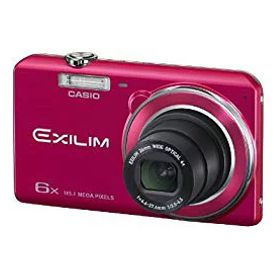 【中古】【非常に良い】CASIO デジタルカメラ EXILIM EXZS26RD 1610万画素 光学6倍ズーム 広角26mm EX-ZS26RD レッド
