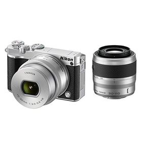 Nikon ミラーレス一眼 Nikon1 J5 ダブルズームキット シルバー J5WZSL