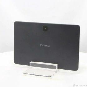 【中古】aiwa(アイワ) 〔展示品〕 aiwa tab AE10 64GB ブラック JA4-TBA1009 Wi-Fi 【198-ud】