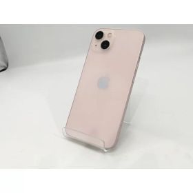 【中古】Apple au 【SIMフリー】 iPhone 13 128GB ピンク MLNE3J/A【浜松駅前】保証期間1ヶ月【ランクC】