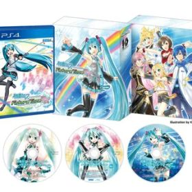 【中古】（新古品・未使用品） 初音ミク Project DIVA Future Tone DX メモリアルパック 【限定版同梱物】・PS4 (R) 専用ソフトウェア ・映像集『初音ミク -Project DIVA- メモリアルコレクション』 ・KEI氏描き下ろしBOX仕様 同梱