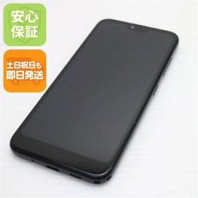 【中古】美品 Y!mobile Android One S6 ブラック スマホ 白ロム 中古スマホ 本体 土日祝発送OK